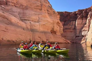 Antelope Canyon Kayak and Hike Slot Canyon