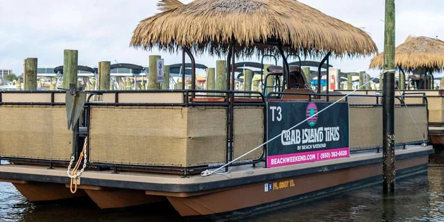 Key West Tiki Party Boat Rental with Slide - Image 3