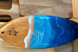 Maui Ocean Resin Art Class