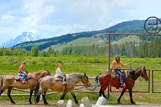 Jackson Hole Horseback Riding in Bridger Teton NF