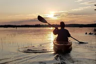 Sebago Lake Kayak Tour at Sunset thumbnail 1