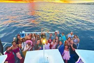 Waikiki Beach Sunset and Firework Cruise thumbnail 1
