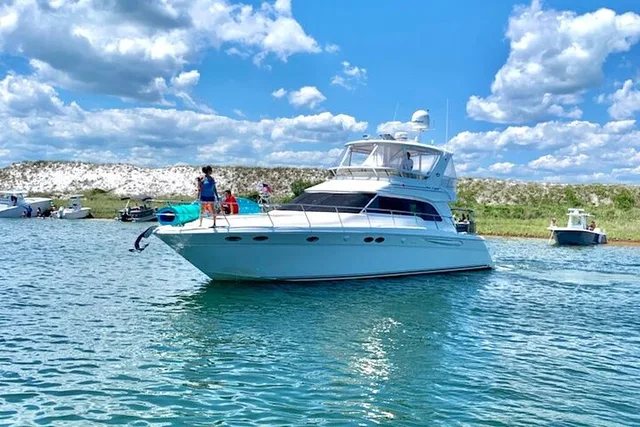 Pensacola Yacht Tour with Beach Stop and Paddle Boarding - Image 1