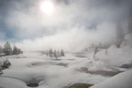 Jackson Yellowstone Snowcoach Tour to Old Faithful thumbnail 3