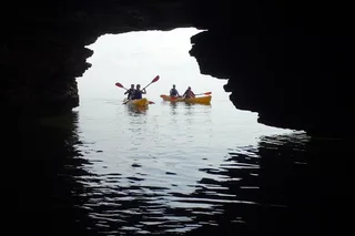 Door County Kayak Tour at Cave Point