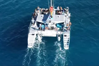 Waikiki Beach Catamaran Sail Aloha Hour 90 Min