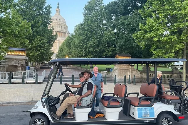 Washington DC Golf Cart Tour in the Morning 2 hr - Image 2