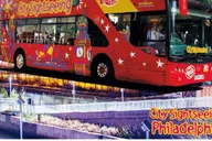 Philadelphia Open-Top Nighttime Bus Tour 1 hr 15 min thumbnail 1