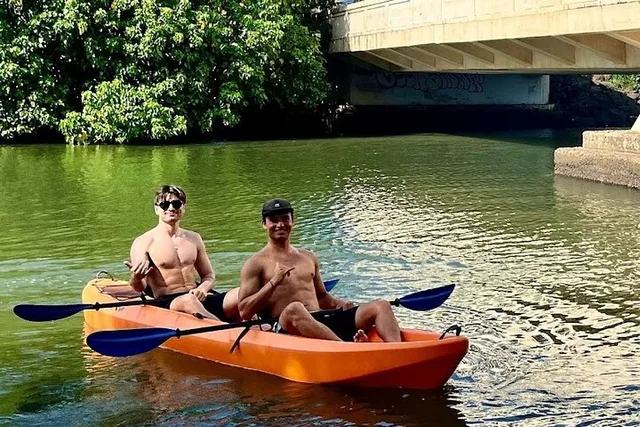 Hale'iwa Tandem Kayak Rental on Anahulu River - Image 4