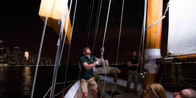 New York City Schooner Lights Sail - Image 5
