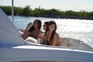Miami Beach Sundancer Yacht Rental thumbnail 2