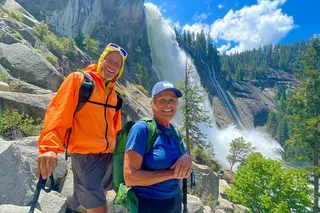Yosemite Mist Trail Hike to Vernal and Nevada Falls