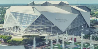 Atlanta Falcons NFL Game at Mercedes Benz Stadium