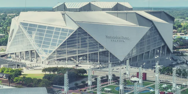 Atlanta Falcons NFL Game at Mercedes Benz Stadium - Image 1