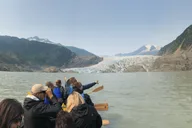 Juneau Mendenhall Lake Canoe Tour thumbnail 3