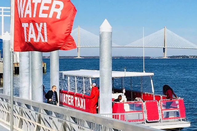 Charleston Water Taxi Cruise with Dolphin Sighting - Image 1
