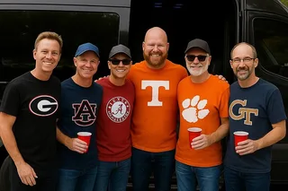 College Football Tailgate in a Maybach Sprinter Van