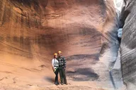 Moab Rappelling Adventure: Medieval Chamber Slot Canyon thumbnail 6