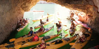 Las Vegas Emerald Cave Kayak Tour with Shuttle