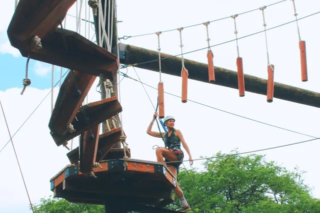 Coral Crater High Ropes Adventure Course - Image 3