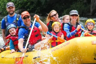 Hartford Whitewater Rafting on Lower Pigeon River