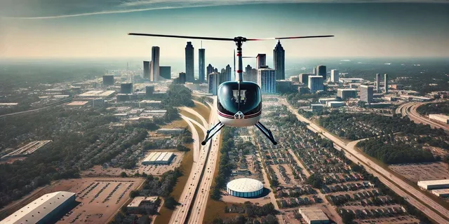 Atlanta Helicopter Tour of Skyline - Image 4
