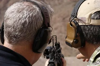 Las Vegas Outdoor Shooting Range Experience