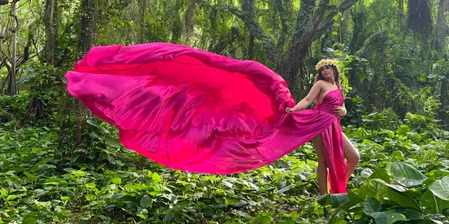 Traverse City Flying Dress Photo Shoot - Image 4