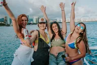 Waikiki Sunset Cruise with Live DJ and Swimming thumbnail 2