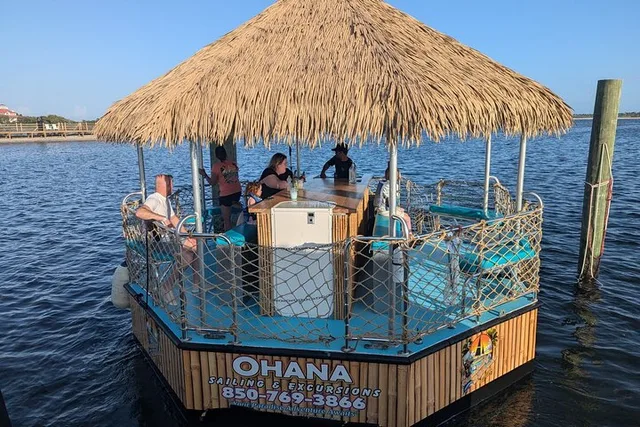 Panama City Beach Sunset Tiki Boat Tour 90 Min - Image 2