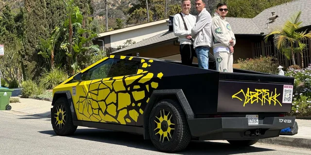 Los Angeles Hollywood Sign Tesla Cybertruck Tour - Image 1