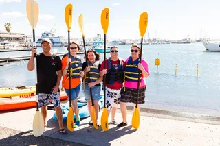 Santa Barbara Harbor Kayak Tour 75 min