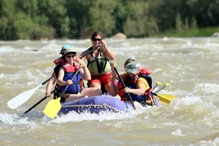 Moab Rafting Trip Fisher Towers Half-Day