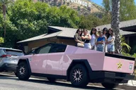 Los Angeles Hollywood Sign Tesla Cybertruck Tour thumbnail 2