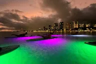 Honolulu Stand-Up Paddle Glowga Yoga Class thumbnail 6