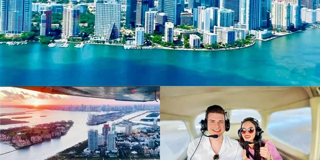 Miami Aerial Tour: Beaches, Mansions, and Skyline - Image 1
