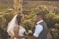 Nelson Ghost Town Wedding Ceremony thumbnail 3