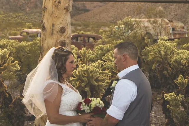 Nelson Ghost Town Wedding Ceremony - Image 3