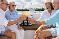 Charleston Harbor Dolphin Watching Sunset Cruise thumbnail 4