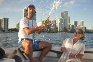 Miami Private Boat Ride with Champagne thumbnail 2
