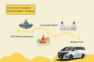 San Diego Private Highlights Tour with Chauffeur thumbnail 3