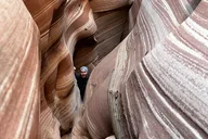 Escalante Zebra Slot Canyon Hiking Tour thumbnail 5