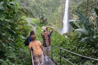 Big Island Volcanoes and Waterfalls Day Tour thumbnail 3