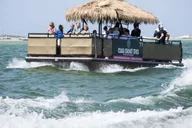 Key West Tiki Party Boat Rental with Slide thumbnail 1