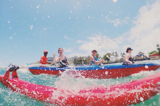 Kalapaki Beach Outrigger Canoe Surfing - Image 4