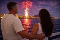 Oahu Fireworks Boat Cruise thumbnail 4