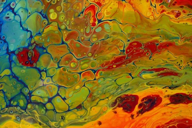 Estes Park Acrylic Pour Painting Class - Image 2