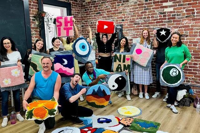 San Francisco Rug Tufting Workshop - Image 1