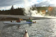 Yellowstone Lake Hot Springs Kayak Tour 3 hr thumbnail 1
