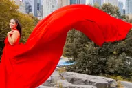 New York City Flying Dress Photoshoot thumbnail 3